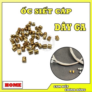 Ốc Siết Cáp Dây Ga Xe Máy Kim Loại Vàng