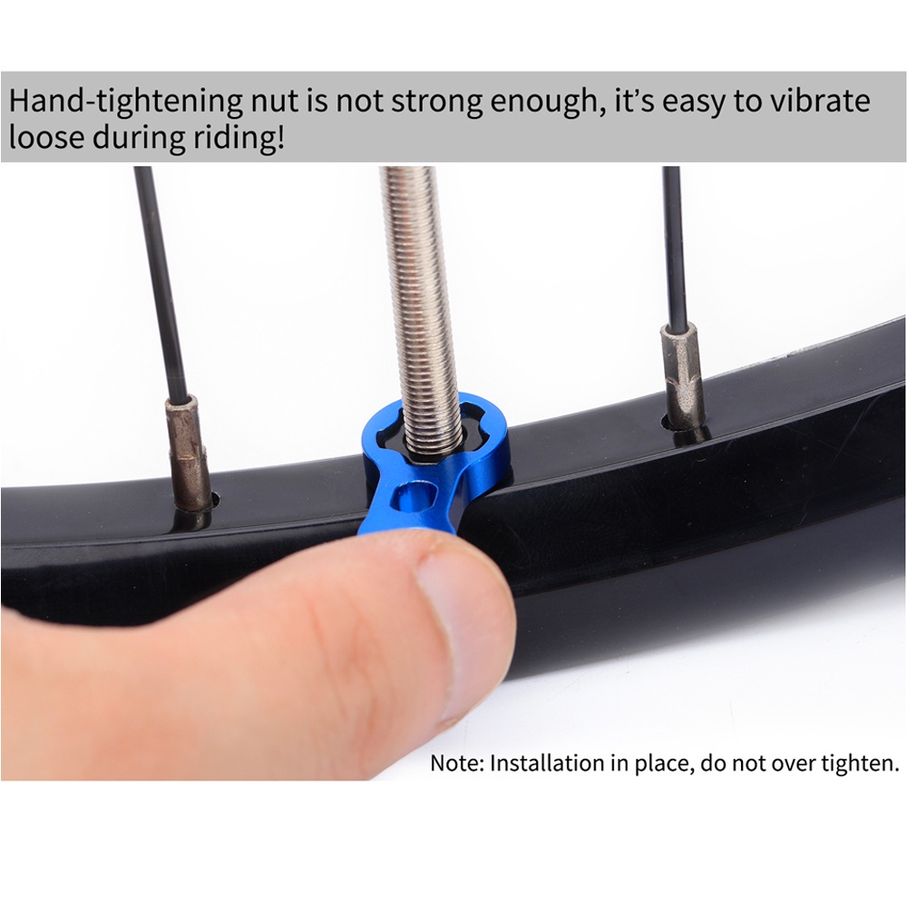 Ống nối dài van xe đạp 45mm Ra108 80mm bằng hợp kim nhôm kèm cờ lê có thể tháo rời