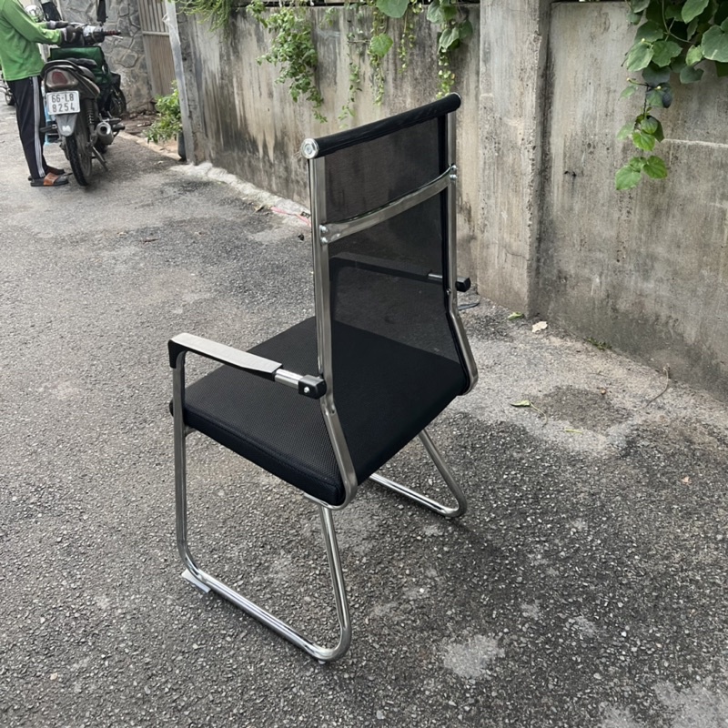 Ghế quỳ làm việc lưng cao chân nhún Trường Mai Sài Gòn cao cấp nệm ghế êm ái lưng lưới thoáng mát