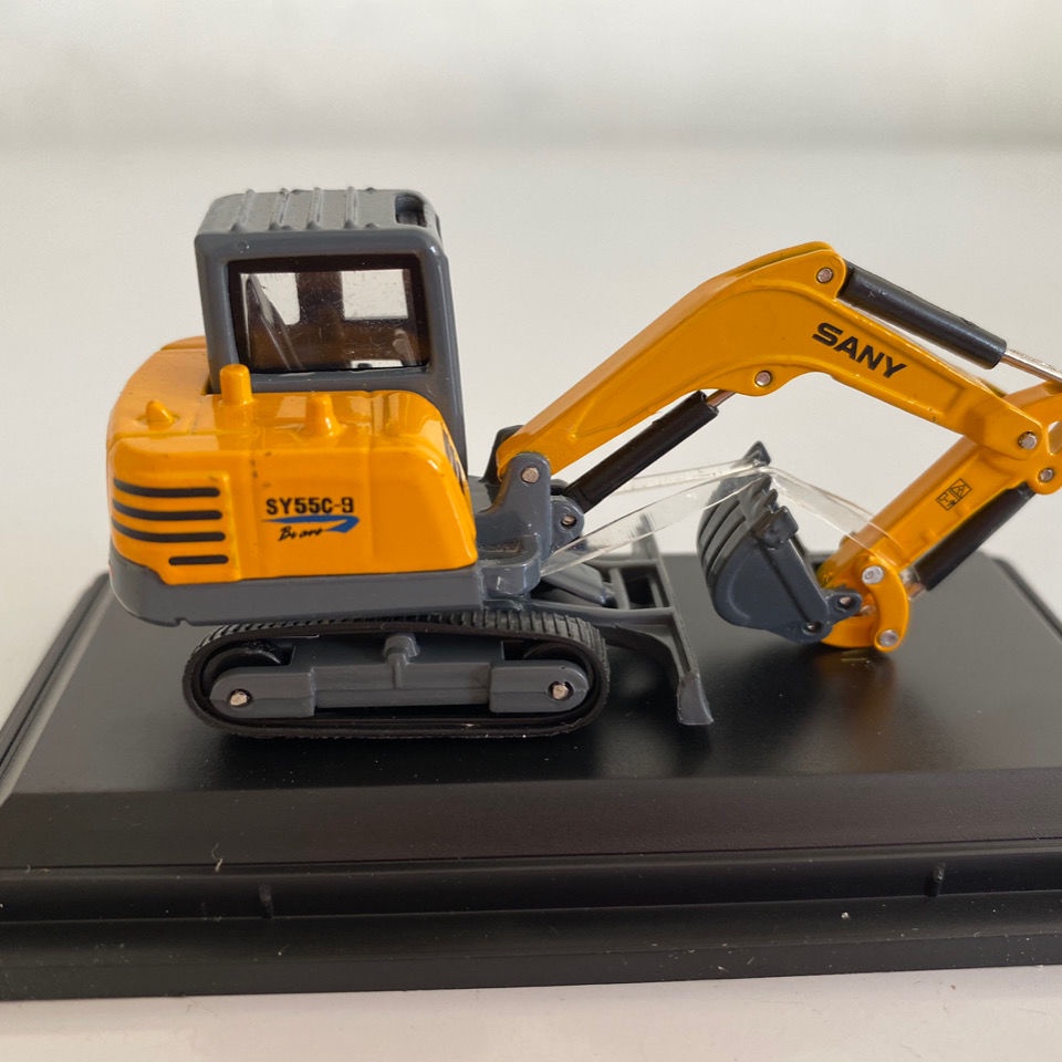 Sany Mô Hình Máy Xúc mini 55 Bằng Hợp Kim Chất Lượng Cao