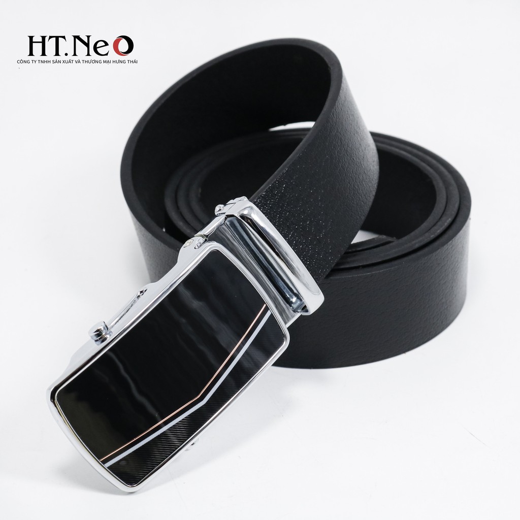 Dây lưng da HT.NEO da bò tự nhiên cắt nguyên miếng, mặt khóa đồng chống hoen rỉ, nhiều lựa chọn DL02