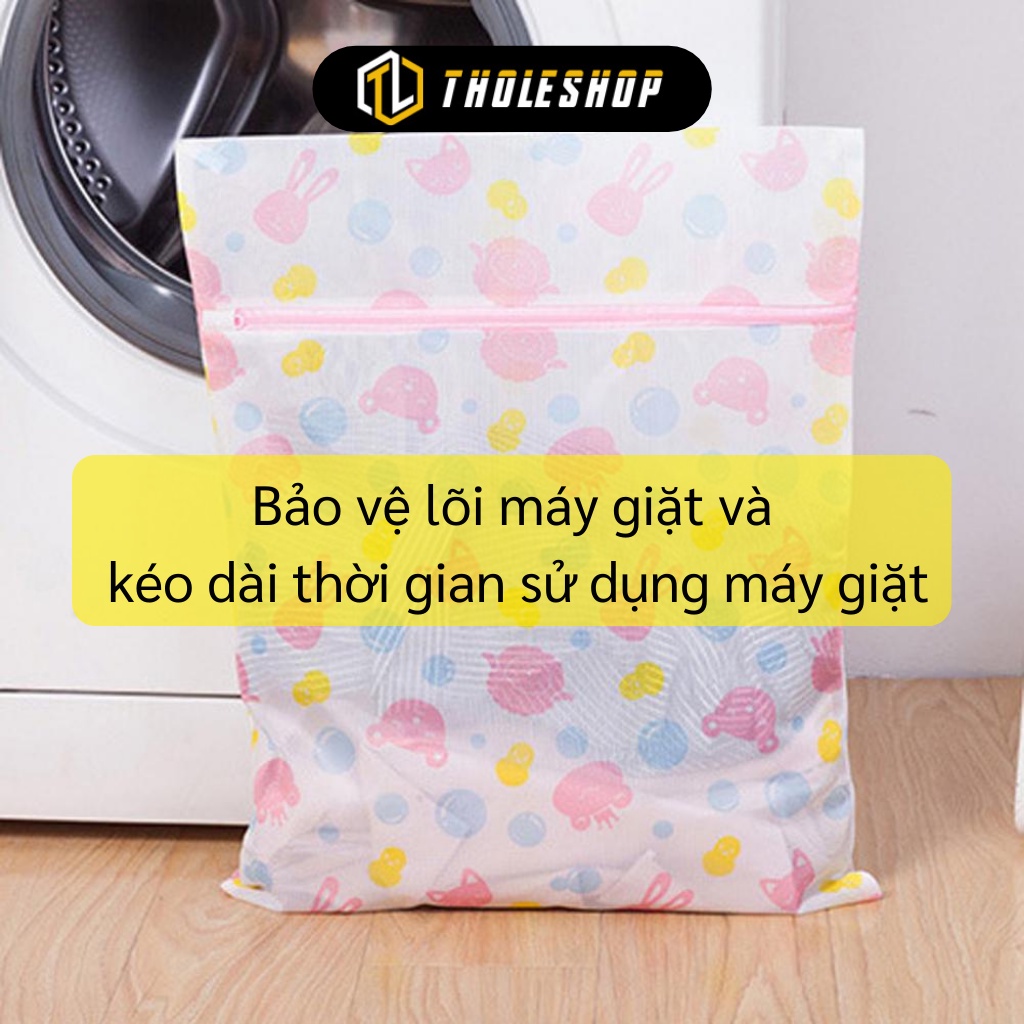 Túi Giặt Quần Áo - Túi Giặt Đồ Máy Giặt, Đồ Lót Có Dây Khóa Kéo Chắc Chắn 6445