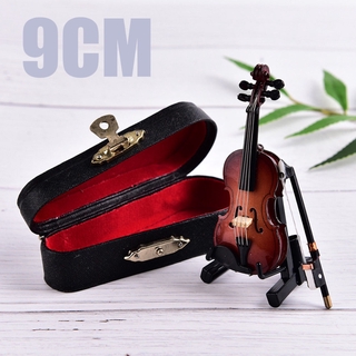Mô Hình Đàn Violin Mini Bằng Gỗ Kèm Hộp Đựng