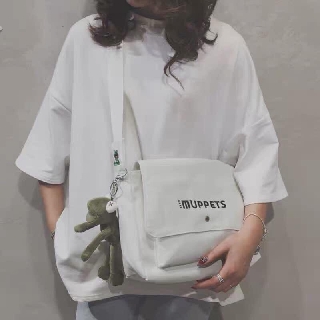 túi đeo chéo nữ kiểu dáng unisex, túi đeo chéo nữ 3 màu, chất vải cao cấp AT79