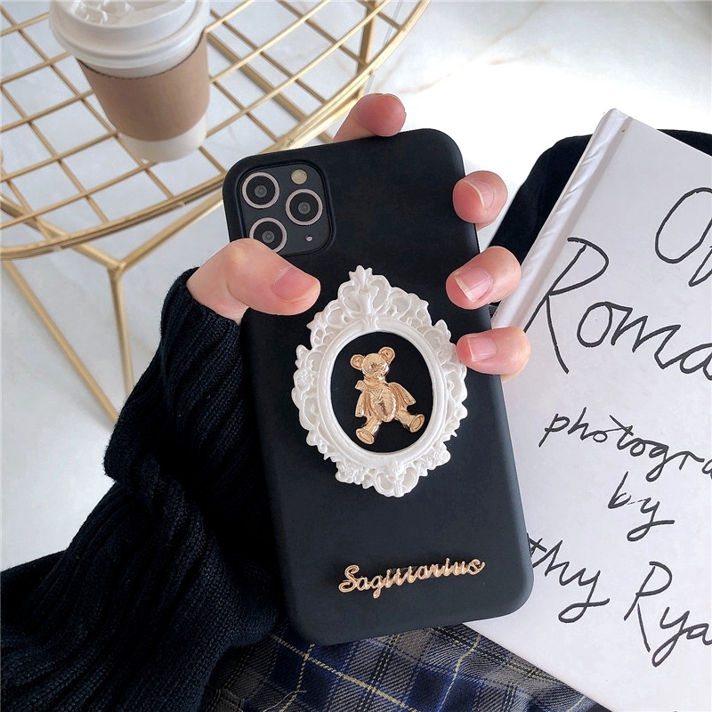 Lolita bear Case vivo v7 v7plus v5 v5plus v9 v11 v11i v15pro v15 phone case Lovely cartoon y83 y71 y91c y17 y3 y12 y19 z5x iqooneo casing Silicone Fashion brand