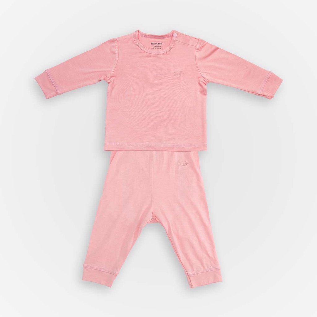 Bộ dài tay cài vai Nature Wear