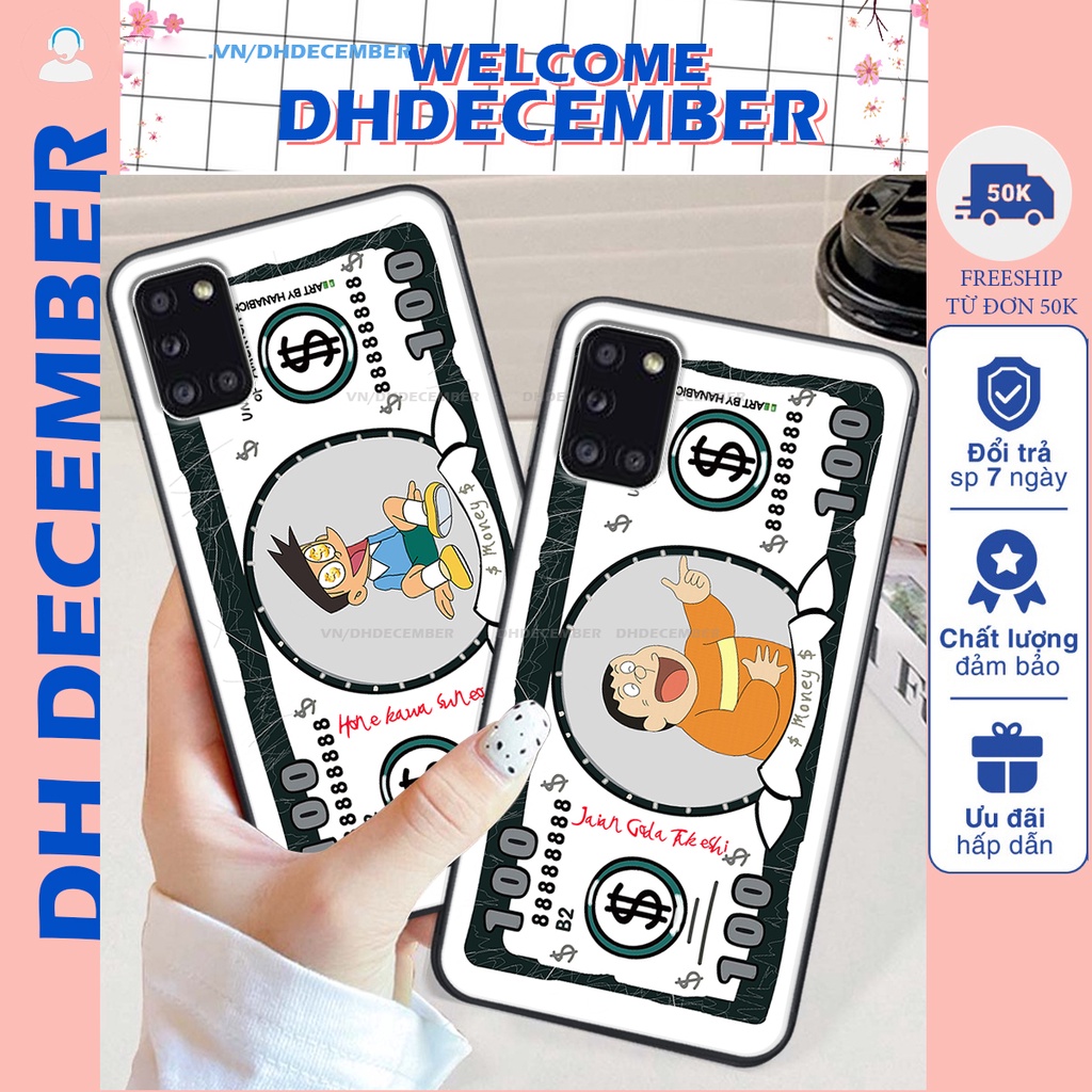 Ốp lưng Samsung Galaxy A31 in hình 3D  doll@ siêu chất - nhân vật H.OẠT H.ÌNH