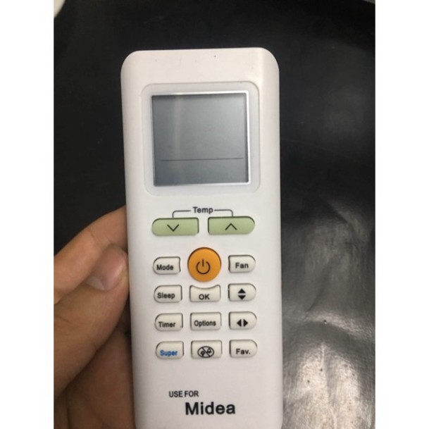 KĐH  Remote điều khiển điều hoà máy lạnh Midea