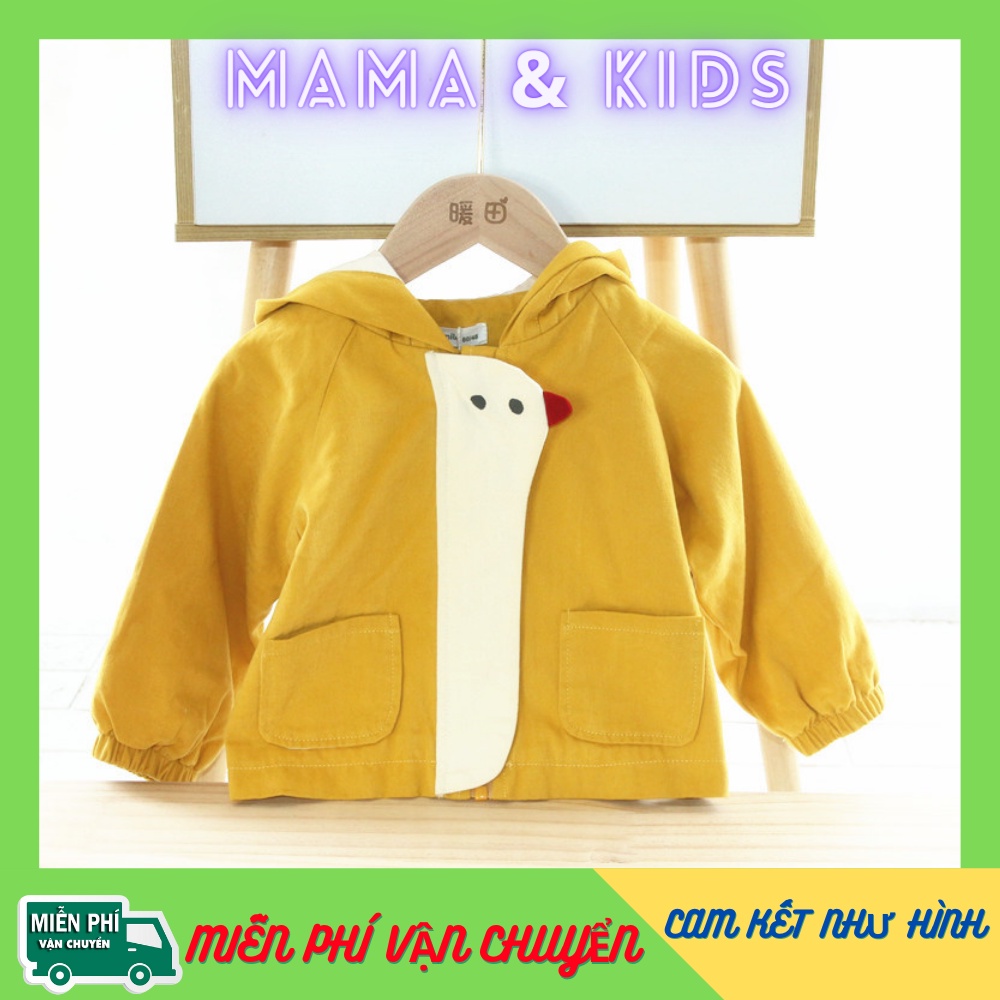 áo khoác cho bé  áo khoác mẫu GÀ CON siêu ngộ nghĩnh cho bé trai &amp; bé gái