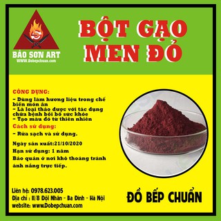 Bột gạo men đỏ