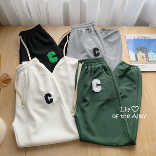 Quần jogger chất vải tổ ong freesize