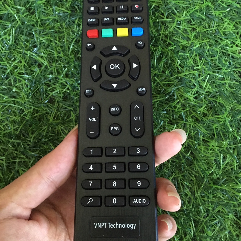 Điều khiển VNPT Technology XLL22 - Điều khiển có nút nguồn màu đỏ - Tặng kèm pin và bảo hành 3 tháng