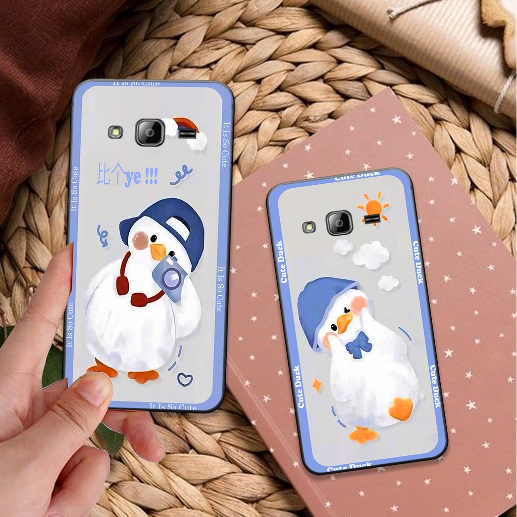 Ốp Samsung J310 / J3 2016 bộ hình cute dễ thương gấu thỏ xinh xắn vẽ tay lạ mắt