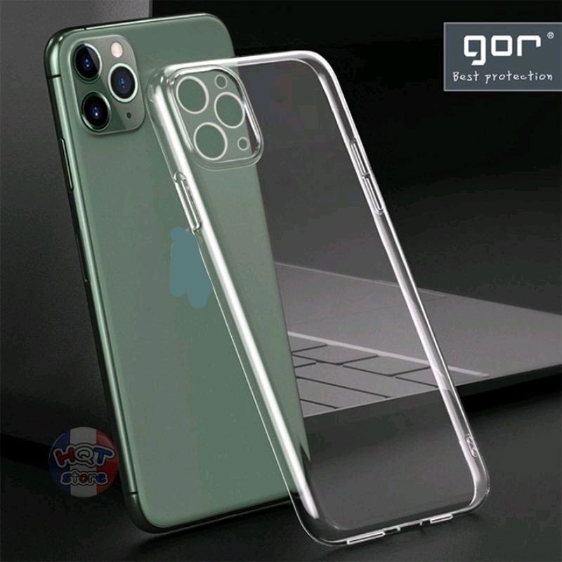 Ốp lưng dẻo Gor iPhone 13 pro max/13/13 pro/12 pro max/12/12 pro/12 mini 11 pro/ip11/11 pro max/Xr/xs max silicon trong
