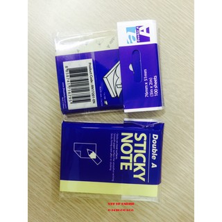 Giấy note 3x2 Double A