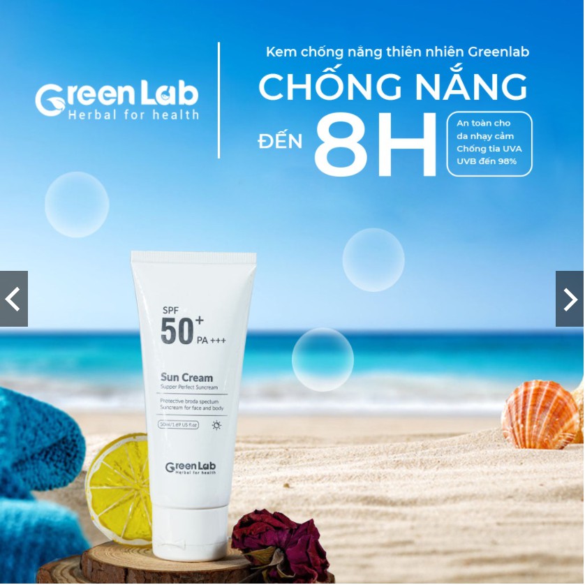 Sun Cream (Kem chống nắng) Greenlab