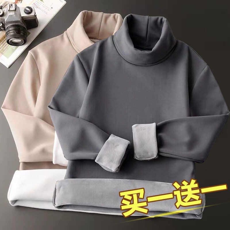 Áo Nỉ Nam Nữ Dài Tay Cổ Cao Thời Trang Hàn | BigBuy360 - bigbuy360.vn