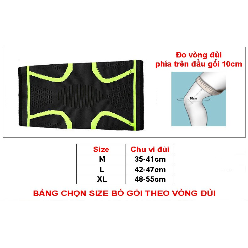 BĂNG ĐAI BÓ GỐI ĐÀN HỒI ĐA CHIỀU AOLIKES (DBG01)