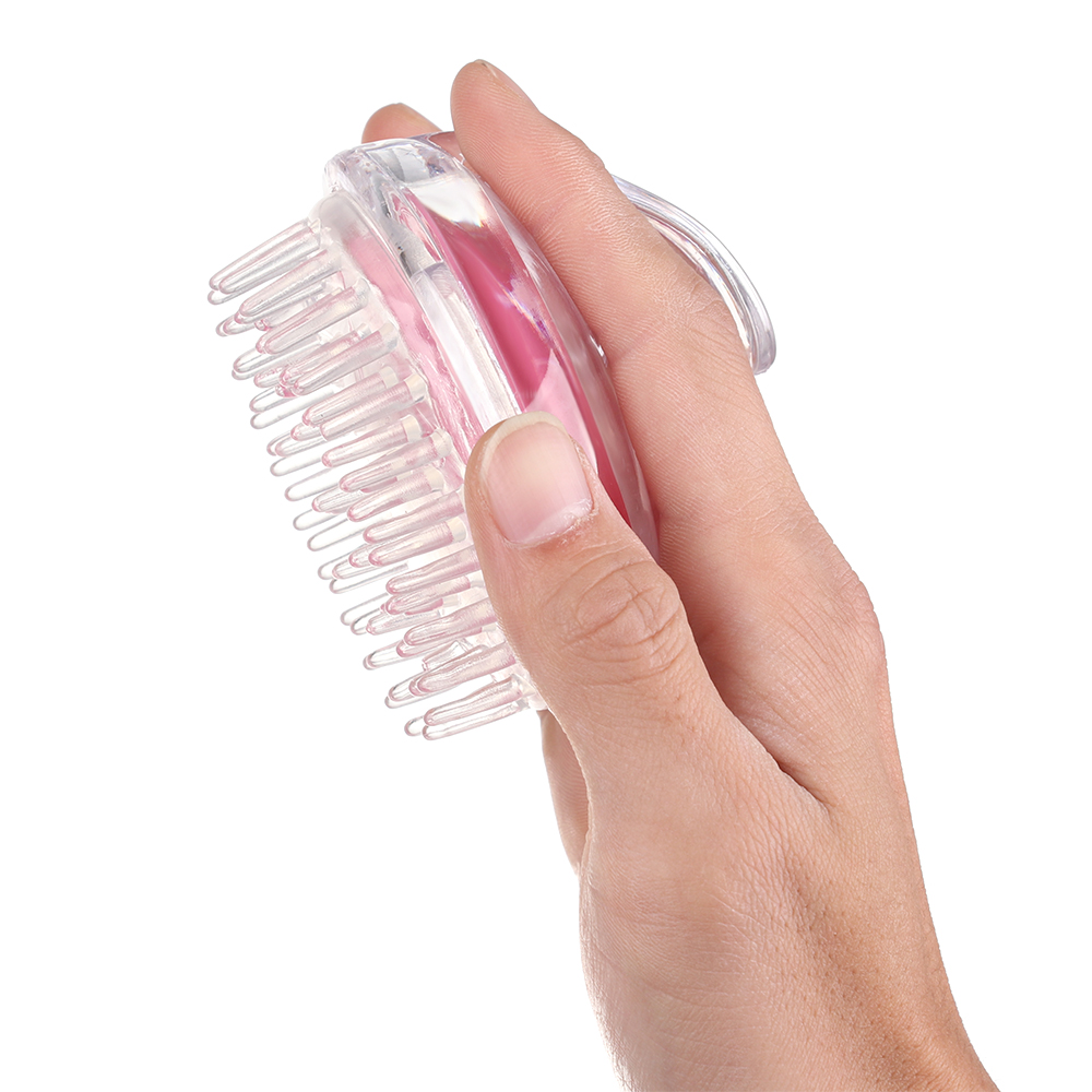 Lược Silicone Chải Tóc Massage Da Đầu Ướt Và Khô Nhiều Màu Thời Trang