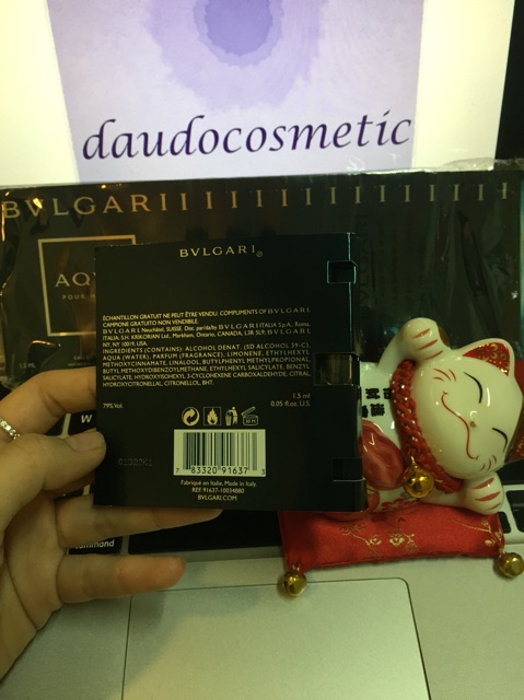 [ vial ] Nước hoa Bvlgari Aqva Pour Homme EDT 1.5ml | BigBuy360 - bigbuy360.vn