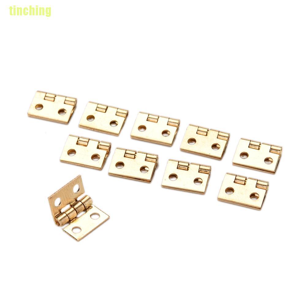 Bộ 10 Bản Lề Kim Loại Mini Tinching11 Cho Đồ Nội Thất Múa Ba Lê 3c-D
