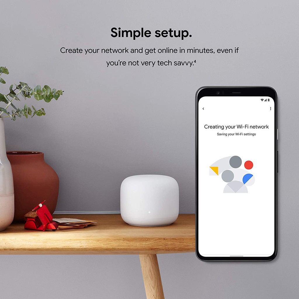 Google Nest Wifi Gen 2 - Thiết bị phát Wifi Thông Minh - Chính Hãng | BigBuy360 - bigbuy360.vn