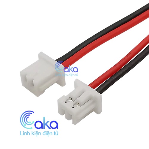 Dây Bus 2 đầu XH2.54 đỏ đen 40CM 24AWG