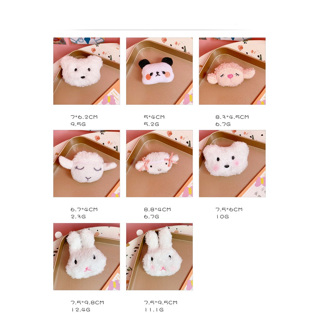 Ghim Cài Áo Gấu Bông Dễ Thương Nhiều Mẫu