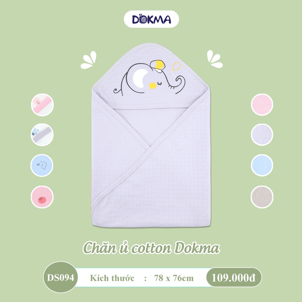 Dokma - Chăn ủ cotton cho bé DS094