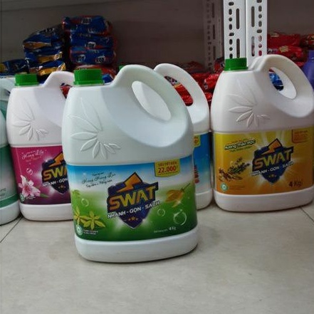 Nước lau sàn Swat hương hoàng lan 4kg
