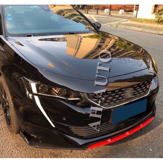 Lip trước ,cản trước Peugeot 3008  mẫu thể thao,nhựa ABS Cao Cấp