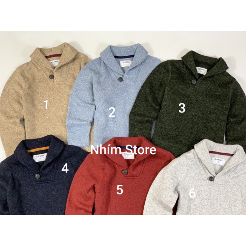 ÁO LEN BÉ TRAI SIZE ĐẠI