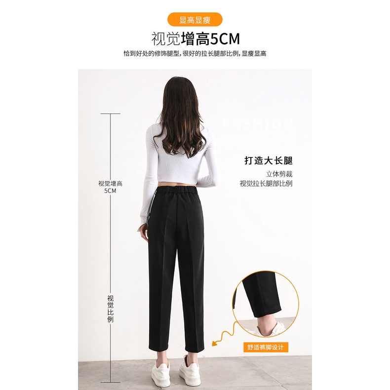 Quần Harem Dài Tới Mắt Cá Chân Eo Cao Ôm Dáng Mẫu Mới Năm 2021 Cho Nữ