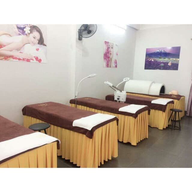 Ga giường spa,phun xăm, nối mi vải thun lạnh( đặt may theo số đo) | BigBuy360 - bigbuy360.vn