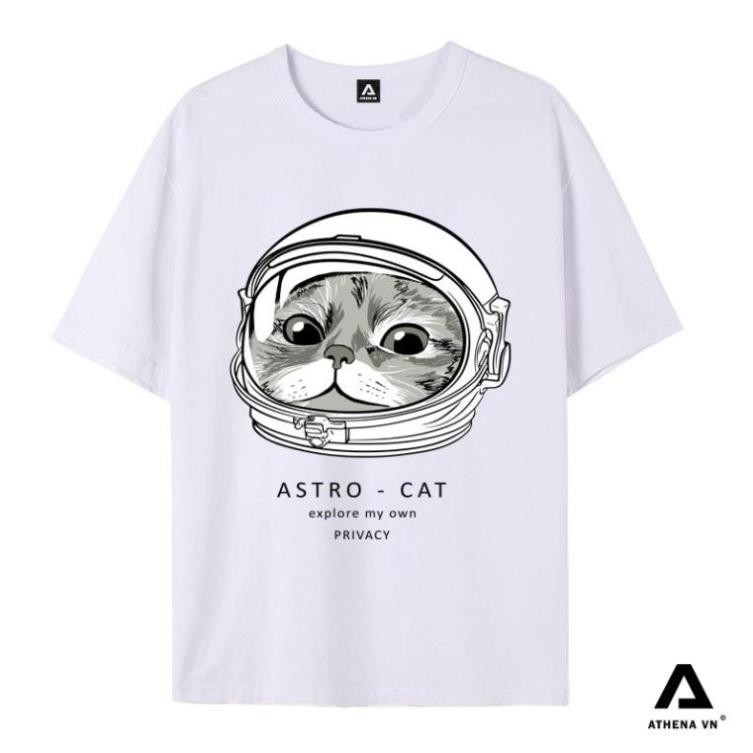 Áo Thun Phong Cách Nhẹ Nhàng - Astro Cat Tee  ཾ