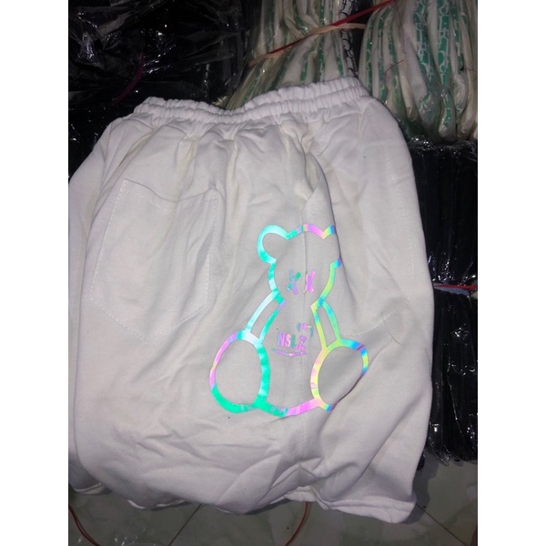 Quần Đùi Gấu Cotton Chất Dày Dặn , Quần Short UNISEX Nam Nữ  Kèm Ảnh Thật