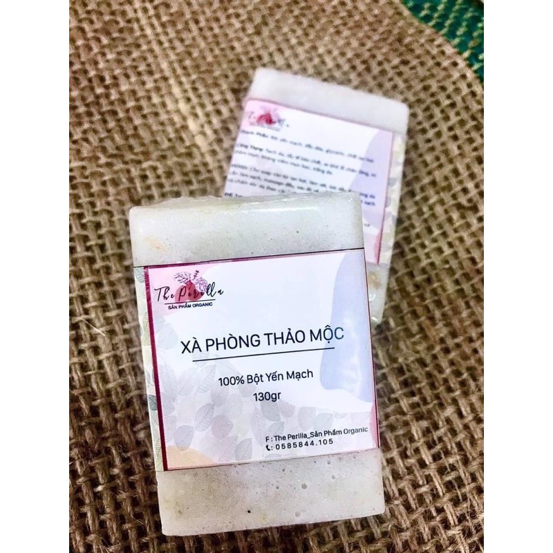 XÀ PHÒNG THẢO MỘC từ bột thiên nhiên