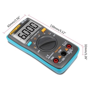 ZOYI ZT101 Digital Multimeter Backlight A-C/D-C Ammeter 6000 counts Backlight