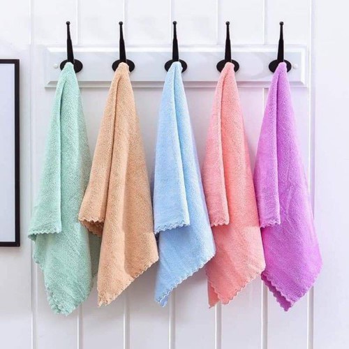 Khăn Lau Rửa Mặt Lông Cừu Xuất Hàn 30 x33cm