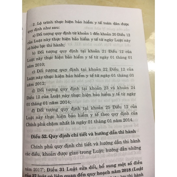 Sách - Luật bảo hiểm y tế (Hiện hành) (NXB Chính trị quốc gia Sự thật)