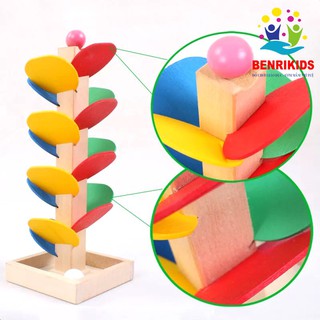 Đồ Chơi Xếp Hình Cây Thả Bi Bằng Gỗ- Bộ Ghép Hình Thang Xoáy Giúp Bé Phát Triển Trí Tuệ, Nhanh Mắt