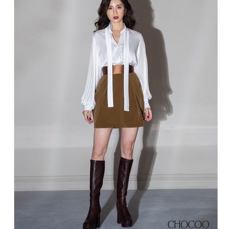 [Mã LT50 giảm 50k đơn 250k] CHOCOO - Shana Top Áo Sơ Mi Lụa Satin Cho Nữ