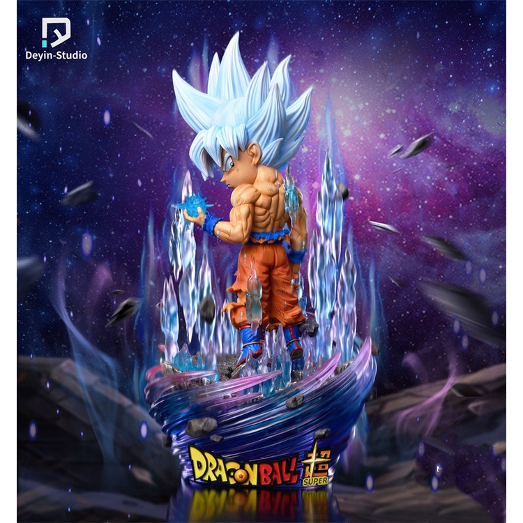 Mô hình Resin Dragon Ball chính hãng - Goku UI Deyin Studio