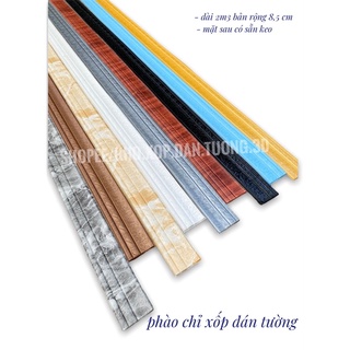 Phào chỉ xốp, viền xốp dán tường 3d khổ lớn nhất 230 x 8cm giá gốc