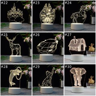 Đèn Led 3d Để Bàn Trang Trí