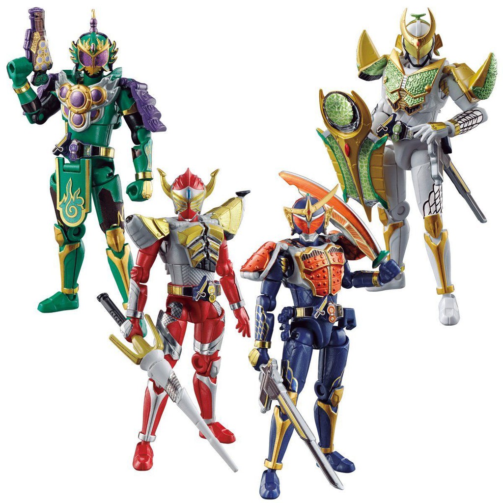 [Mới-có sẵn] Mô hình SODO Kamen Rider Gaim Orange, Baron Banana, Ryugen Bodou, Zangetsu Lemon Arms