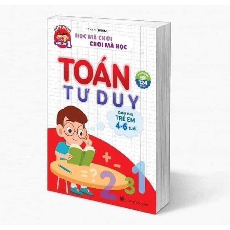 Sách Hành Trang vào lớp 1 - combo 4 cuốn luyện đọc, luyện viết, tập làm toán cho bé 4-6 tuổi