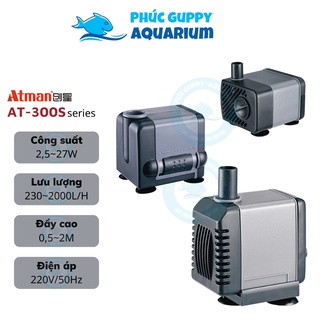 Máy Bơm Nước ATMAN AT-301S 302S 303S 304S 305S 306S | Máy Bơm Nước Bể Cá Tiết Kiệm Điện,Hiệu Suất Cao