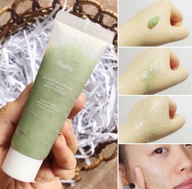 Mặt nạ tẩy da chết Huxley Secret Of Sahara Scrub Mask Sweet Therapy tuýp 30gr