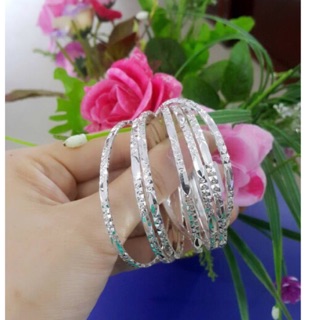 [Giá Huỷ Diệt] Bộ vòng tuần bạc đẹp có chốt mở